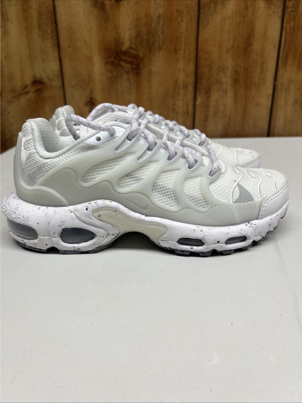 Nike Air Max Terrascape Plus Men's Sz 3.5,Womens Sz 5 Summit White Photon Dust